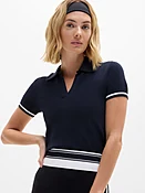 Seamless Polo Tee Sweater