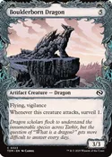 Boulderborn Dragon (TDM-323) - Tarkir: Dragonstorm: (Showcase)