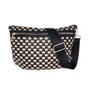Belle Flat Weave Crossbody