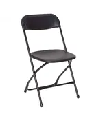 Black Plastic Folding