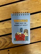 Things That Keep Me Awake at Night Memo Notepad