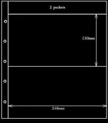 2-Pocket Black Page