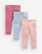 3-pack Pointelle Leggings-Multi Rainbow