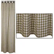 Honey Brooke Shower Curtain