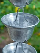 Aluminum Bell Cups Hammered Aluminum 3124-AL