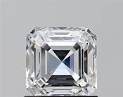 Asscher shape 1.14 Carat Lab Grown Diamond, E, SI1, IGI Certified