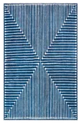 GLN Rugs Assos - Machine Washable Area Rug - Turkish Blue Home Rugs