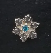BVLA - 14k Snowflake Threadless End — SUBA Piercing & Fine Jewelry