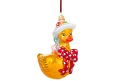 Adorable Duckling with Polka Dot Bow