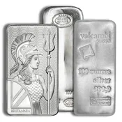 100 oz Silver Bar – Brand Varies (IRA Eligible)