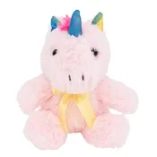 7" Plush Pink Unicorn with Bow 35-936