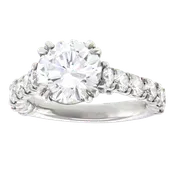 #16183 - Jack Kelege Diamond Engagement Ring