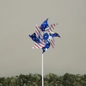 13.75" PVC Americana Pinwheel