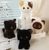 9 inch Premium minky Weighted Cat Plush Toy