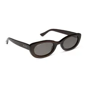 Raya Chocolate Crystal Grey Polarized Sunglasses