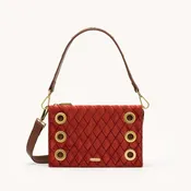 Montana Clutch Small Monarch Velvet/Antique Gold
