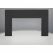 NAPGIZBP6-3 | Napoleon GDIZC Basic 3 Sided Backer Plate | 26-3/4" H x 44-3/4" W | Black | Gold Acrylic Trim