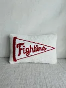 Fightins Pennant Hook Pillow