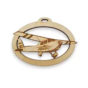 Airplane Christmas Ornament