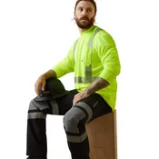Ariat Men's Rebar Hi-Vis ANSI Long Sleeve