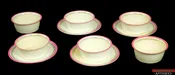 10 pc Antique T.F. &amp; S Thomas Forester Sons Staffordshire Bone Chine England L4X