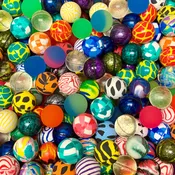 1000 Premium Quality 27mm 1" Super Bounce Bouncy Balls