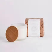 Los Poblanos Farms Cedarwood & Orange Candle / Vela de la Hacienda Spa, 16oz,