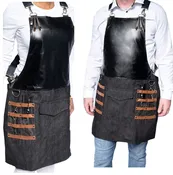 Apron w/ CrossBack Straps - Vintage - Hair Capes and Aprons Co