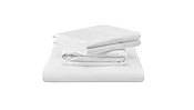 TEMPUR-Luxe Egyptian Cotton Sheet Set White  - Queen