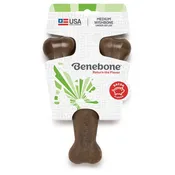 Benebone Dog Toy Wishbone Bacon Medium