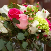 200 Roses and 30 to 40 Hydrangeas DIY Wedding Flower Kit