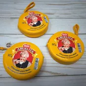Abuelita Chocolate Leather Coin Purse