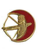 1st Infantry Division Artillery Unit Crest Pin