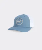 Performance Whale Dot Trucker Hat