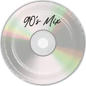 90's Mix CD Plates -  Dessert Paper Plates (16ct)