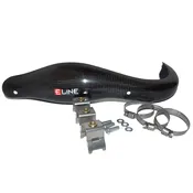 Carbon Fiber Heat Shield | FMF Mega Bomb | HMB450 | E Line