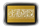 IOD Decor Ink Gold Shimmer Metallic Stamp Pad by Iron Orchid Designs