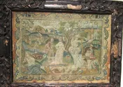 Seventeenth Century English Tent Stitched Picture