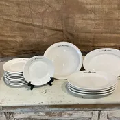 16pc Set of Service from Remy Tournoud Restaurant