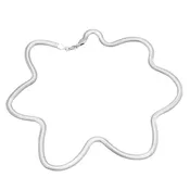 5mm Flat Snake Chain Necklace
