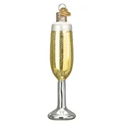 Champagne Flute Ornament - Old World Christmas