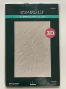 Spellbinders Holly & Foliage 3D Embossing Folder — paper & i