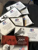 FORTY ONE (41) GEM BU PROOF 90% SILVER US MINT QUARTERS IN ORIGINAL GOV, PKG