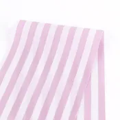 Candy Stripe Cotton - Foxglove