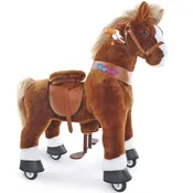Model U Ride‑On Pony Toy Riding Horse Age 4‑7 Brown