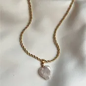 Morane Necklace: Heart