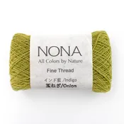 Indigo Onion #2, Fine Thread, Natural Dyed
