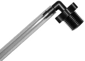 Humidifier Connector 90° with 10 inch tube (Everflow)
