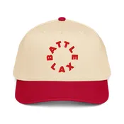 Battle Lax Circle Logo Hat - Red