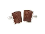 Cowboy Boot Leather Cuff Links